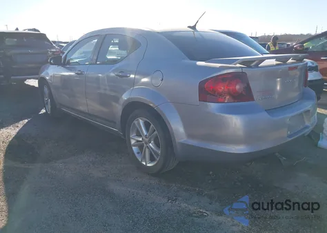 2013 Dodge Avenger Sxt from USA, damaged, VIN 1C3CDZCG1DN585554